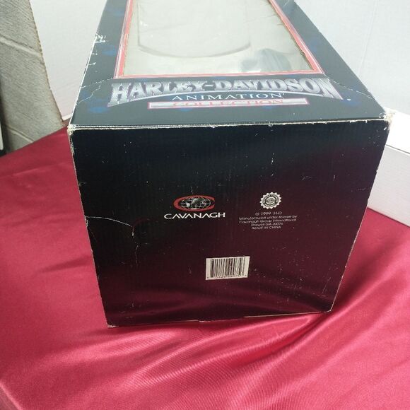 Vintage 1999 Harley Davidson Plush Hog Riding Tricycle Animated Collection w/box - Picture 8 of 12